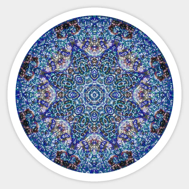 Concentration Mandala Sticker by svahha